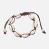 Pulsera con ancla de bronce rojo y azul Kaleawe