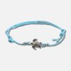 Pulsera con ancla antigua tricolor hae