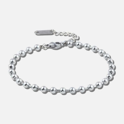 Pulsera con ancla azul plateada KALA