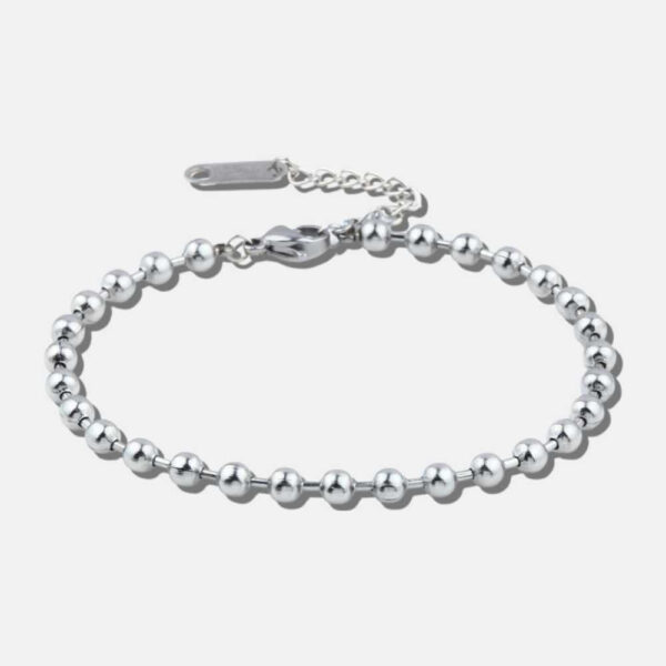 Pulsera con ancla azul plateada KALA