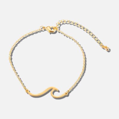 Pulsera con ancla negra ELEELE