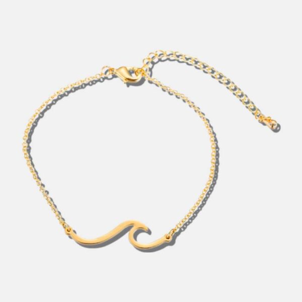 Pulsera con ancla negra ELEELE